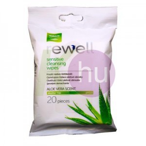 Rewell törlőkendő 20 db Sensitive 22001247