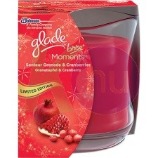 Glade by Brise moments gyertya 135g gránátalma és vörös áfonya 22019331