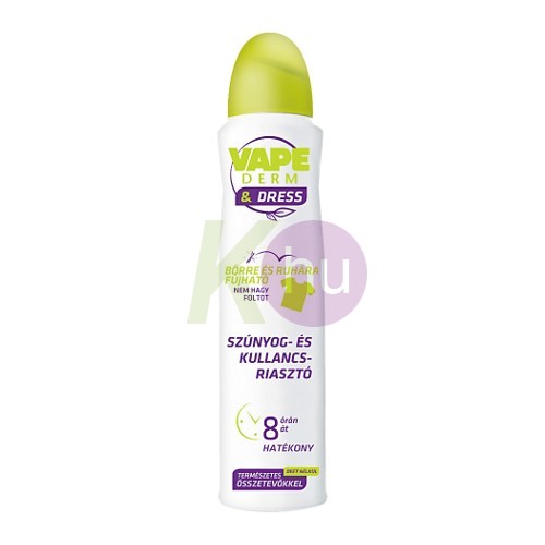 Vape Derm&Dress szúnyog- és kullancsriasztó 150ml száraz spay 22023808