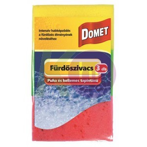 Domet fürdőszivacs 3db 22059030