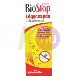 Biostop plusz ragasztós 2db-os légyfogó lap 22099400