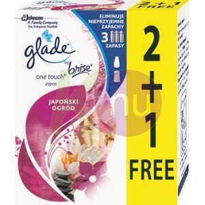 Glade by Brise One Touch ut. 2+1 3*10ml Japán kert 22119334