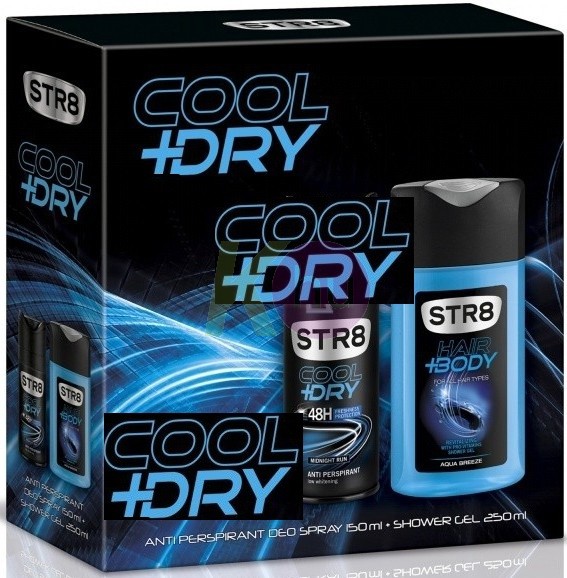 STR8 14 kar.csom C&D deo Cool Escape+tus Oxigen Burst 22221140