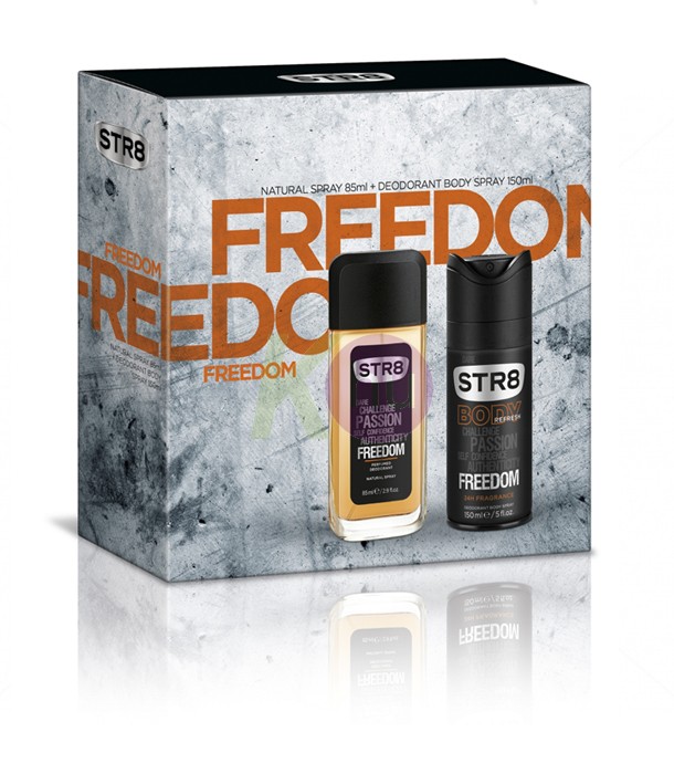 STR8 kar.csom Freedom pumpás 85ml + tus 250ml 22221164