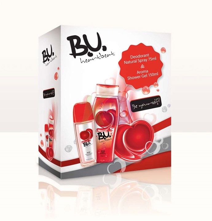 B.U kar.csom Heartbeat pumpás 75ml + tus 250ml 22221166