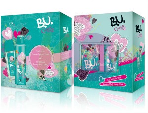 B.U kar.csom Candy Love pumpás 75ml + tus 250ml 22221168