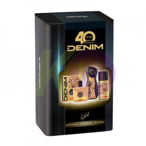 Denim kar.csom Gold after 100ml + deo 150ml + tus 250ml 22221194