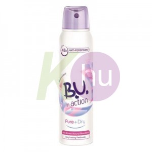 B.U deo 150ml In Action Pure & Dry 22221230