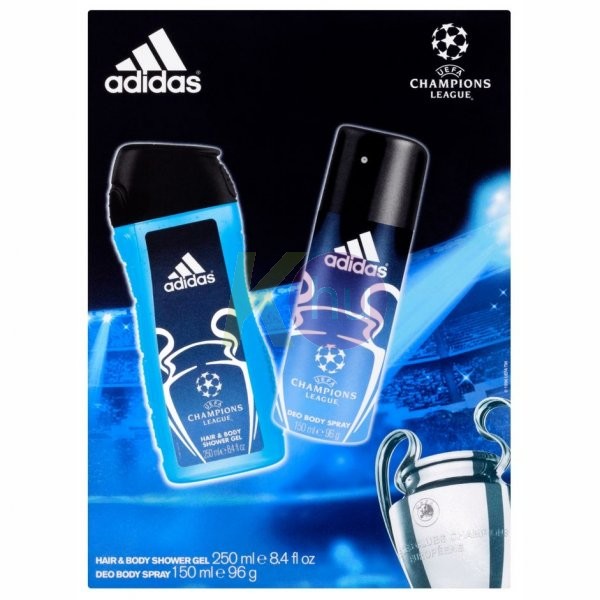 Ad. 15 kar.csom Champions L Star deo 150ml + tus 250ml 23021116