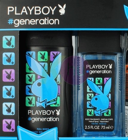 Playboy 15 kar.csom férfi Generation pumpás 75ml + tus 250ml 23021125
