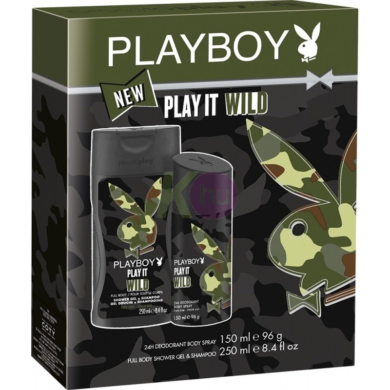 Playboy 15 kar.csom Wild deo 150ml + tus 250ml 23021126