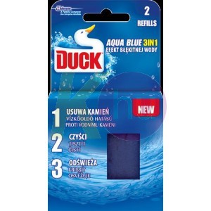 Toilet Duck aqua blue 4in1 Wc öblítő ut. 2*40g 24062128