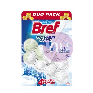 Bref Power Aktiv 2*50g Pure White 24076614