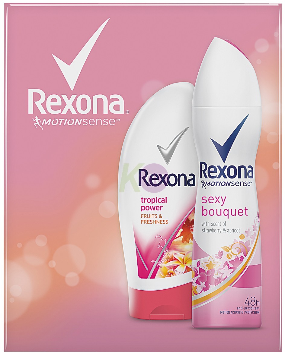 Rexona 17 kar.csom Sexy deo 150ml+Tropical tus 250ml 24158955