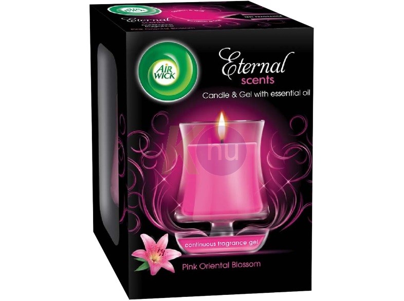 Airwick Eternal Scents gyertya 130g Rózsaszín keleti virág 24962365