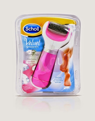 Scholl VELVETSMOOTH elektr.lábápoló kész. Gyémánt Pink 24962401