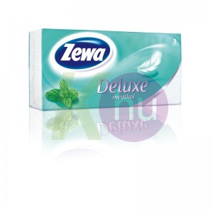 Zewa Deluxe p.zsebkendő 90 menthol 31000517