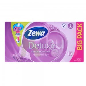 Zewa Deluxe 3 rétegű toalettpapír 16 tek. Lavender Dreams 31000576