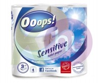Ooops! toalettpapír 4 tek sensitive 31000637