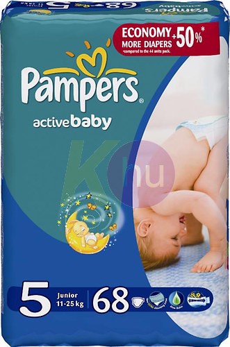 Pampers giantpack junior 68     (5)   11-25 kg 31001531