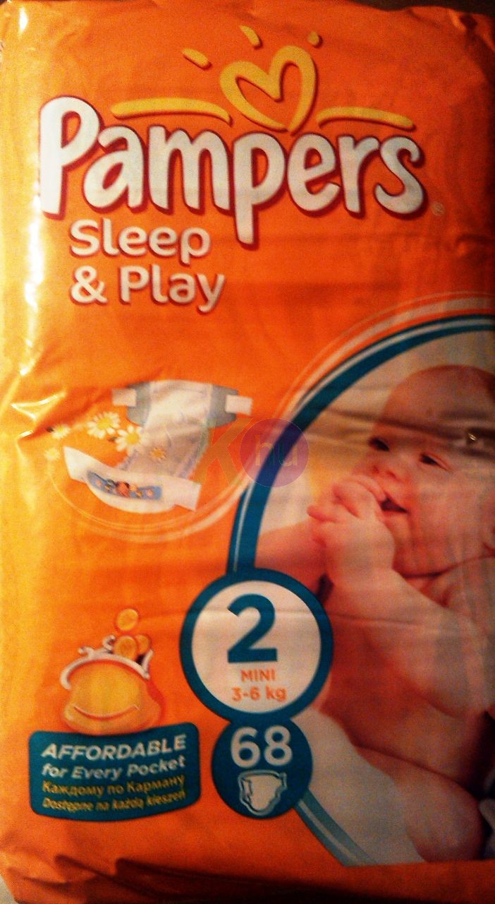 Pampers sleep&play mini 68   (2)  3-6 kg 31001534