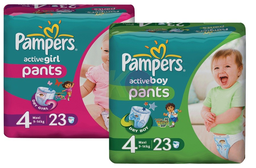 Pampers ActivePants Boy Maxi (23) 31001547