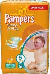 Pampers Sleep&Play junior 74 31001553