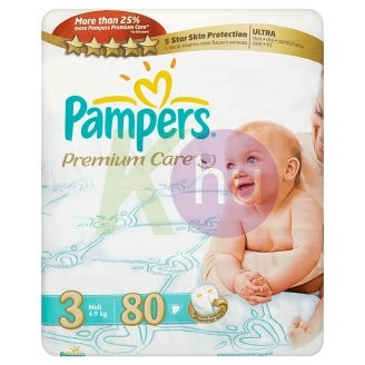 Pampers Premium Midi 80   (3) 31007104