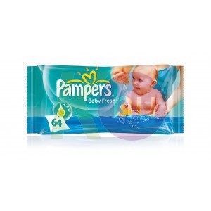 Pampers törlőkendő 64db Baby Fresh 31098701