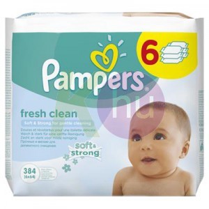 Pampers törlőkendő baby fresh ut. 6*64-es 31098711