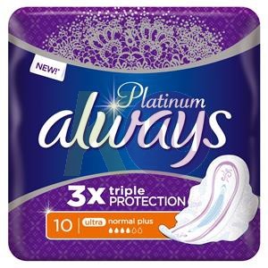 Always Ultra Platinum Normal 10 32010017