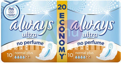 Always Ultra DUO NormalPlus 20 Illatmentes 32010020