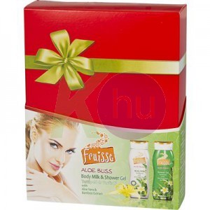 Fruisse 17.kar. csom. tusfürdő 250ml+testápoló 250ml aloe bliss 32100578