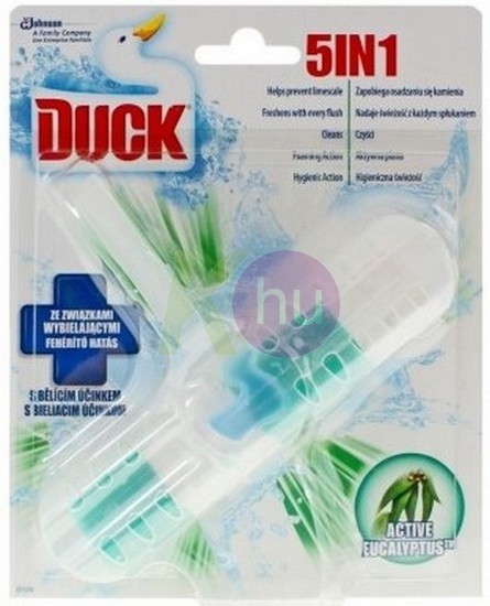 Toilet Duck 5in1 WC rúd 41g Eucalyptus 32547826