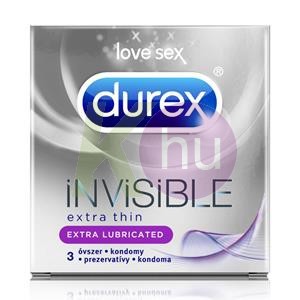 Durex 3db Invisible ExLub 42962522