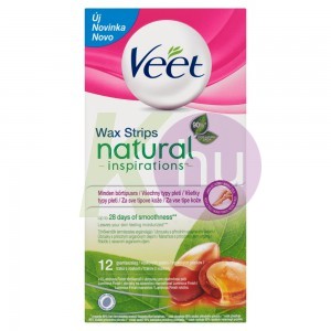 Veet Natural Inspirations hideggyanta csík 12db Lábra Argán olaj 42962524