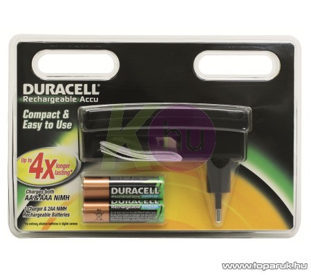 Duracell CEF14 töltő+2xAA1700+2xAAA750 akkumlátor 51000322