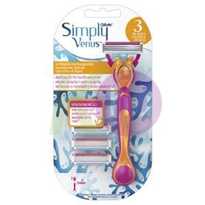 Gillette Simply Venus borotva+3 betét 52141333