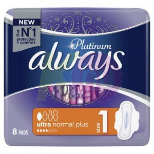 Always Pad Ultra Platinum Normal 8 52141742