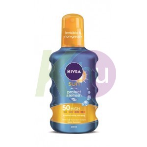 Nivea naptej spray 200ml Protect&Refresh Inv. átlátszó FF50 52645848