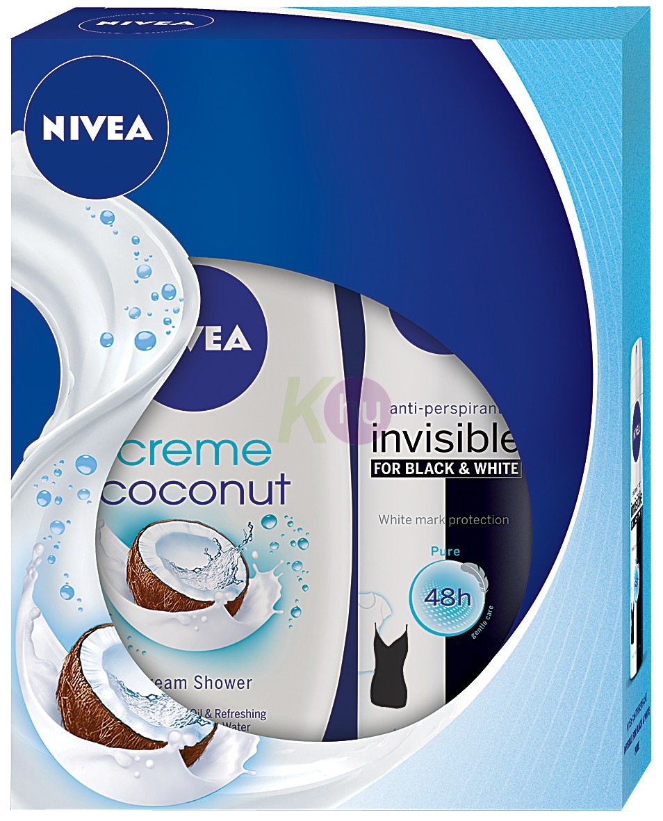 Nivea 15 kar.csom Kókusz tus 250ml + B&W deo 150ml 52645910