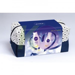 Nivea 17 kar.csom Q10Plus ránct. napp. arckrém 50ml+body 250ml+arct.tej 200ml 52646060