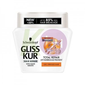 Gliss Kur tég. pakolás 300ml Total Repair 55000029