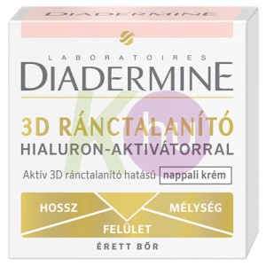 Diadermine 3D arckrém 50 ml  Ránctalanító nappali 55000047