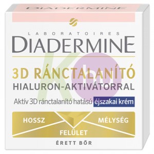 Diadermine 3D arckrém 50 ml  Ránctalanító éjszakai 55000048