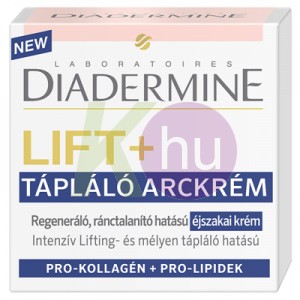 Diadermine Lift+ arcrkém 50 ml Tápláló éjszakai 55000052