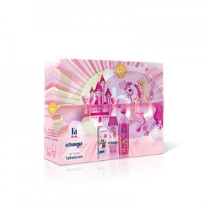 KIDS 17 kar.csom Sellő Fa tus 250ml+Schauma sampon 250ml+Vadem. 50ml Epres 55000090