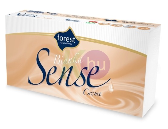 Forest Bianka Sense 3 rétegű p.zsebkendő 90db Creme 82500055