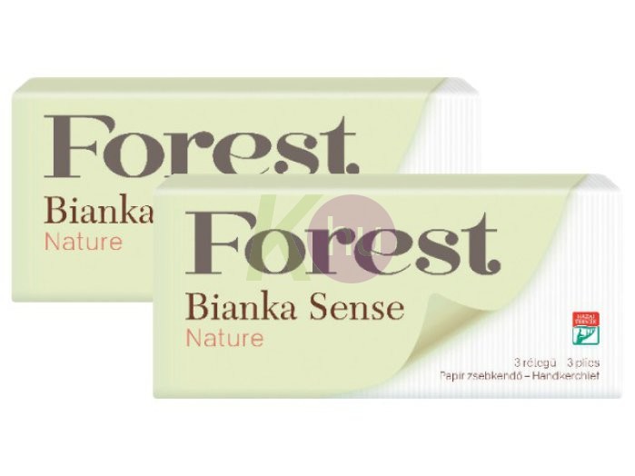 Forest Bianka Sense 3 rétegű p.zsebkendő 90db Nature 82500056