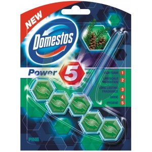 Domestos Power5 WC-rúd 55g Pine 82510007